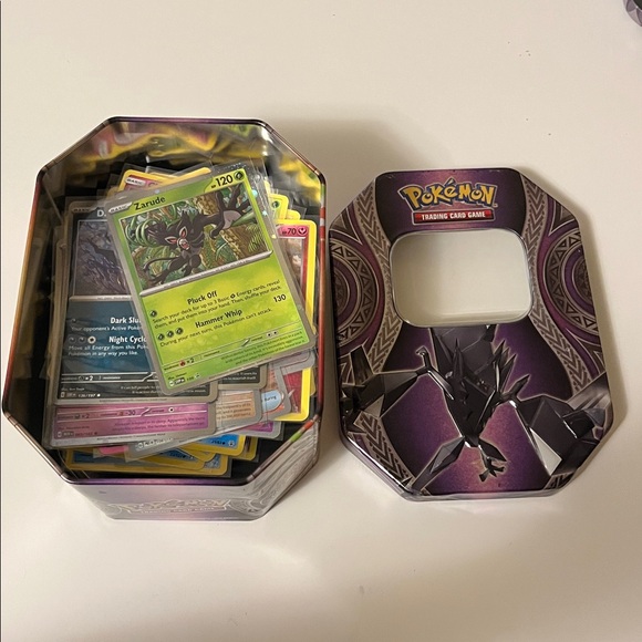 Pokemon Other - Pokémon Trading Card Tin with Cards